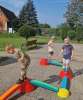 Wakacyjne zabawy w ogrodzie przedszkolnym