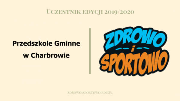 Plakat zdrowo i sportowo