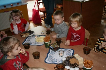 30.11.2009 Andrzejki w przedszkolu