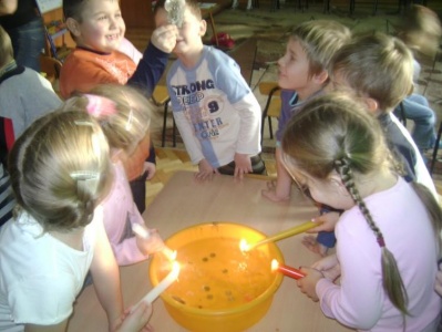 30.11.2009 Andrzejki w przedszkolu