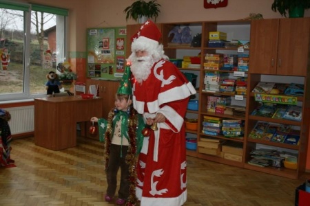 9.12.2009 Mikołajkowy występ iluzjonisty