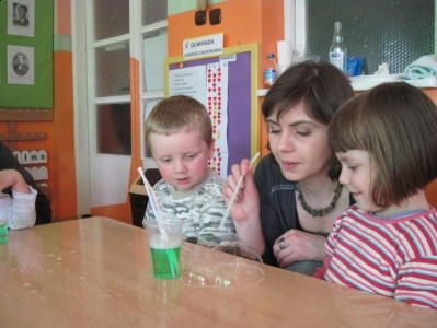 26.03.2010 Klub Młodego Odkrywcy w naszym przedszkolu