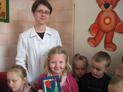 14.04.2010 Z wizytą w Ośrodku Zdrowia w Wicku