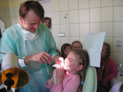 14.04.2010 Z wizytą w Ośrodku Zdrowia w Wicku