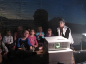 8.11.2010 Pokaz astronomiczny w przenośnym planetarium