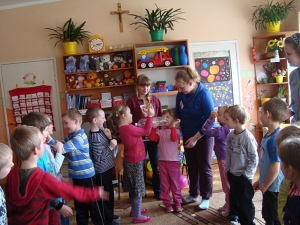 7.04.2011 Klub Młodego Odkrywcy w naszym przedszkolu