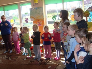 7.04.2011 Klub Młodego Odkrywcy w naszym przedszkolu