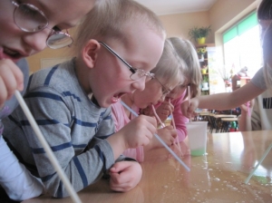 7.04.2011 Klub Młodego Odkrywcy w naszym przedszkolu