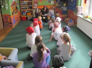 8.04.2011 Zajęcie otwarte w grupie Średniaków