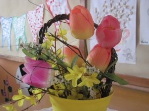 15.04.2011 Wiosennie i kolorowo w naszym przedszkolu