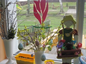 15.04.2011 Wiosennie i kolorowo w naszym przedszkolu