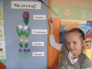 15.04.2011 Wiosennie i kolorowo w naszym przedszkolu