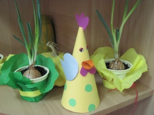 15.04.2011 Wiosennie i kolorowo w naszym przedszkolu