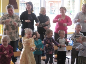 15.04.2011 Zajęcia otwarte w grupie Maluchów