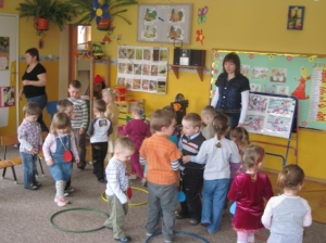 15.04.2011 Zajęcia otwarte w grupie Maluchów