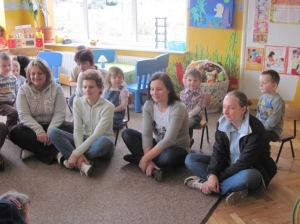 15.04.2011 Zajęcia otwarte w grupie Maluchów
