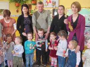 15.04.2011 Zajęcia otwarte w grupie Maluchów