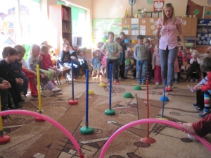 20.04.2011 Świąteczne zabawy z zajączkiem