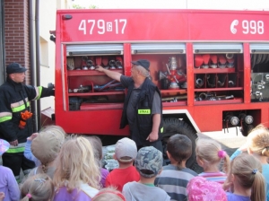 19.05.2011 Wycieczka do Straży Pożarnej w Wicku