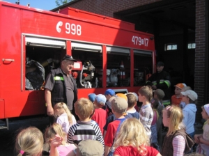 19.05.2011 Wycieczka do Straży Pożarnej w Wicku