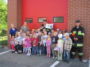19.05.2011 Wycieczka do Straży Pożarnej w Wicku
