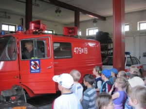 19.05.2011 Wycieczka do Straży Pożarnej w Wicku
