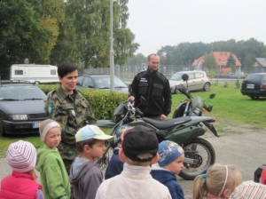 3.10.2011 Wycieczka do Straży Granicznej w Łebie