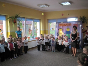 18.10.2011 Pasowanie na Przedszkolaka