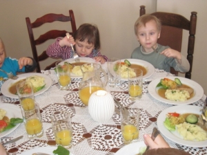 17.02.2012 Lekcja savoir vivre w restauracji w Poraju