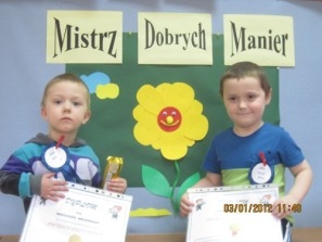 01.03.2012 Konkurs Mistrz Dobrych Manier