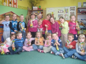4.04.2012 Wielkanocne niespodzianki od zajączka