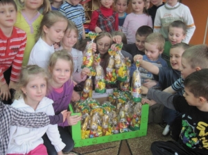 4.04.2012 Wielkanocne niespodzianki od zajączka