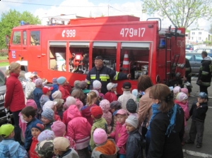 17.05.2012 Wycieczka do Straży Pożarnej w Wicku