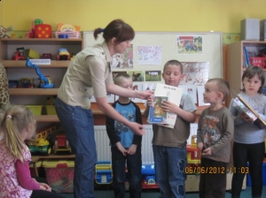 1.06.2012 Wyróżnienie w powiatowym konkursie Gospodarka odpadami