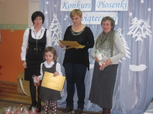 12.12.2012r. Przedszkolny Konkurs Piosenki Światecznej