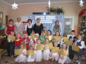 12.12.2012r. Przedszkolny Konkurs Piosenki Światecznej
