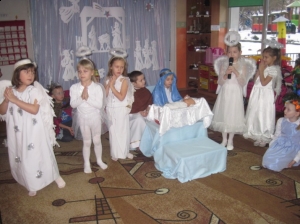 20.12.2012r. Przedstawienie jasełkowe w wykonaniu dzieci z gr. III