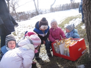 27.03.2013r. Wielkanocne prezenty od zajączka