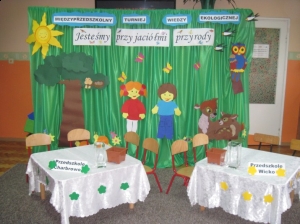 12.04.2013r. Miedzyprzedszkolny Turniej Wiedzy Ekologicznej pt.: 