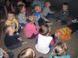 25.04.2013r. Pokaz astronomiczny w przenośnym planetarium