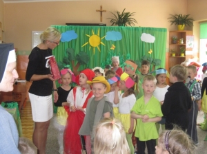 14.04.2013r. Wizyta przedszkolaków z przedszkola w Łebie