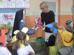 14.04.2013r. Wizyta przedszkolaków z przedszkola w Łebie