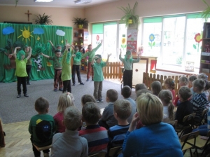 14.04.2013r. Wizyta przedszkolaków z przedszkola w Łebie