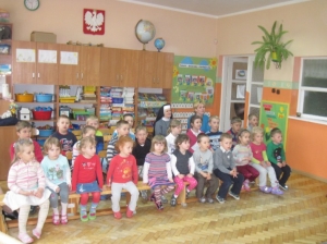 14.04.2013r. Wizyta przedszkolaków z przedszkola w Łebie