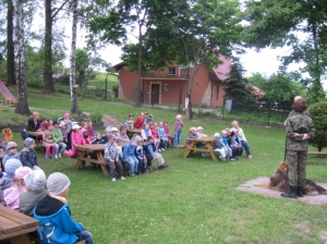 28.05.2013r. Straż Graniczna w naszym przedszkolu
