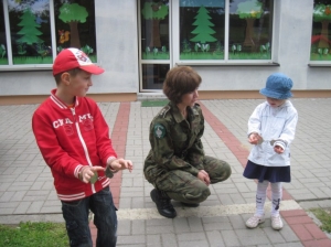 28.05.2013r. Straż Graniczna w naszym przedszkolu
