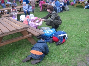 28.05.2013r. Straż Graniczna w naszym przedszkolu
