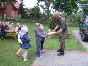 28.05.2013r. Straż Graniczna w naszym przedszkolu