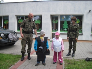 28.05.2013r. Straż Graniczna w naszym przedszkolu
