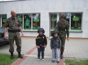 28.05.2013r. Straż Graniczna w naszym przedszkolu